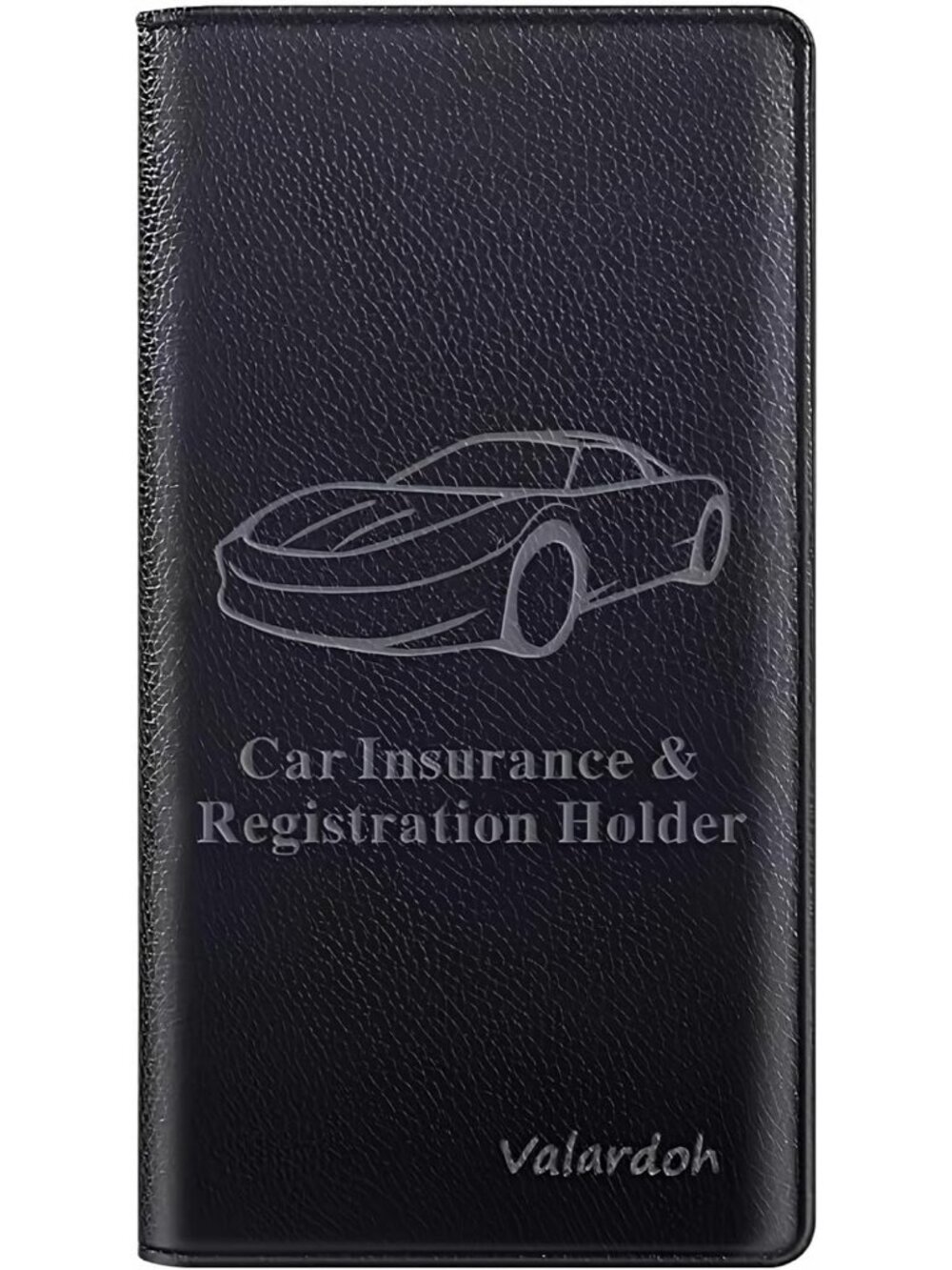 Premium Car Registration and Insurance Card Holder, Car Document Holder for Card